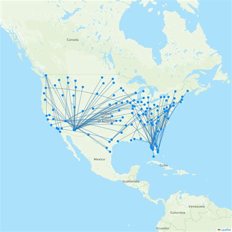 Allegiant Air Routes 2024 Map With All Flights Flight Routes