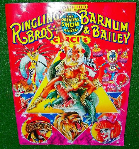 Ringling Bros And Barnum Bailey Circus Edition Souvenir Program