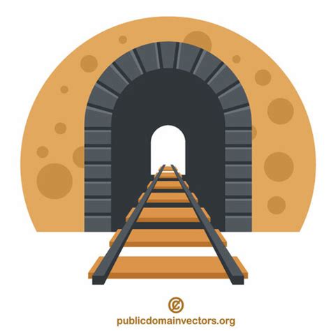 Train Tunnel Illustrations Royalty Free Vector Graphi