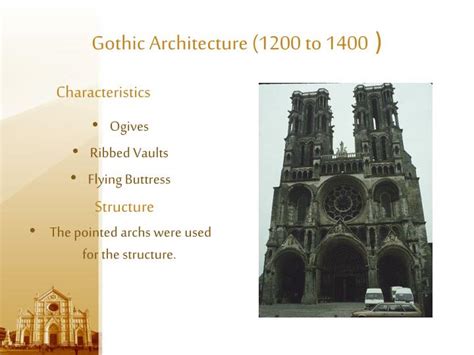 Ppt Gothic Architecture Powerpoint Presentation Id2734433