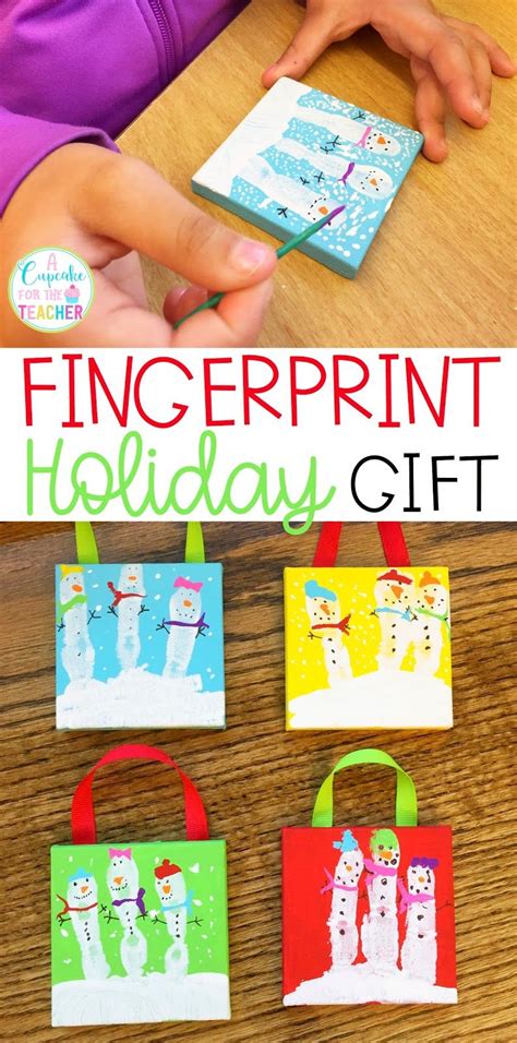 Use Acrylic Paint And Foam Brushes Christmas Presents For Parents