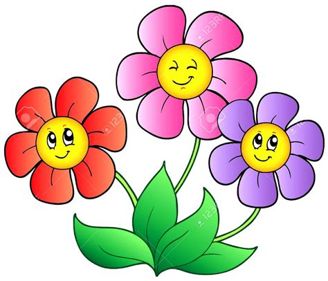 18 Gambar Tanaman Bunga Animasi