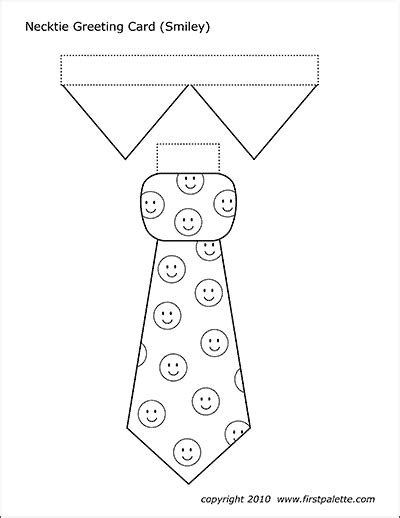 51 Free Printable Father S Day Card Template Tie Maker By Father S Day