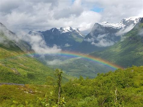 Rainbow Near Geiranger Fjord Norway Smithsonian Photo Contest
