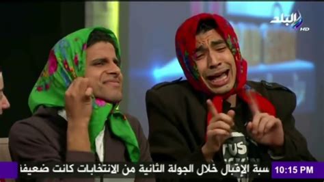 مشهد مسخرة السنين من ثنائي مسرح مصر حمدي المرغمي و محمد أنور في مشهد كوميدي برنامج جد جدا Youtube