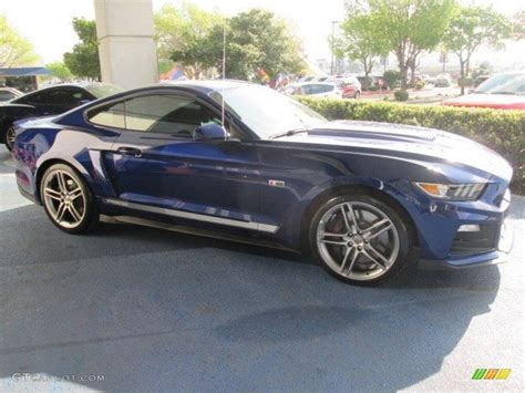 2015 Deep Impact Blue Metallic Ford Mustang Roush Stage 2 Coupe