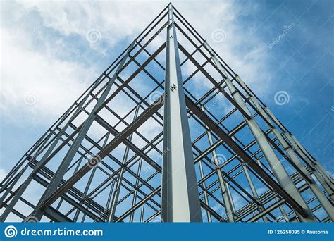 Building Structures Made Of Steel The Towering Into The