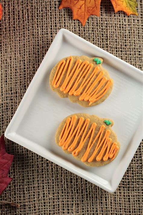 Pumpkin Spice Sugar Cookies Mindys Cooking Obsession