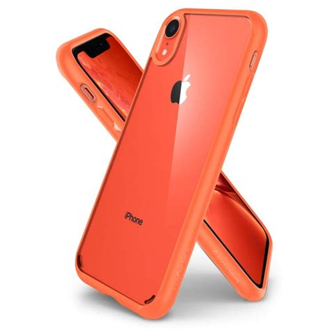 Spigen Ultra Hybrid Iphone Xr Case Coral Iclarified