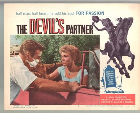 Devil S Partner Edgar Buchanan Jean Allison Color Lobby Card X