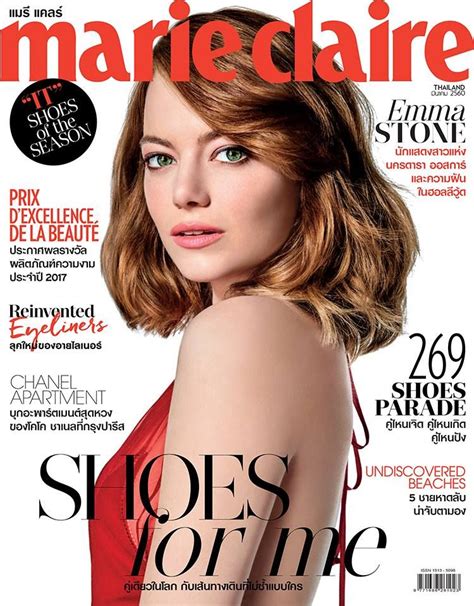 Emma Stone For Marie Claire Thailand March 2017 Emma Stone Emma
