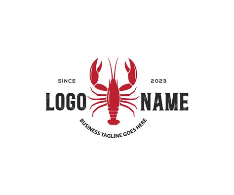 Crayfish Prawn Shrimp Lobster Claw Seafood Logo Design Inspiration