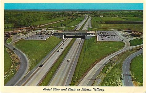 Air View Of A Oasis On Illinois Tollway Il Belvidere Hippostcard