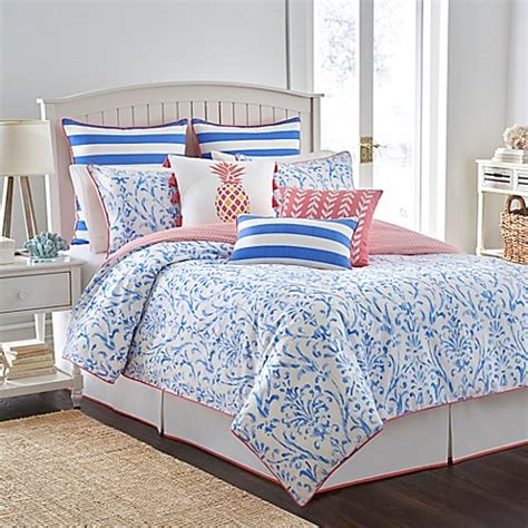 Visit our official online store for the best prices anywhere. Southern Tide® Coastal Ikat Reversible Comforter Set in ...