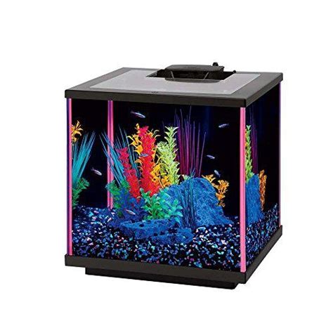 Aqueon Neoglow Led Aquarium Kit Pink Wabash River Reptiles And Aquatics