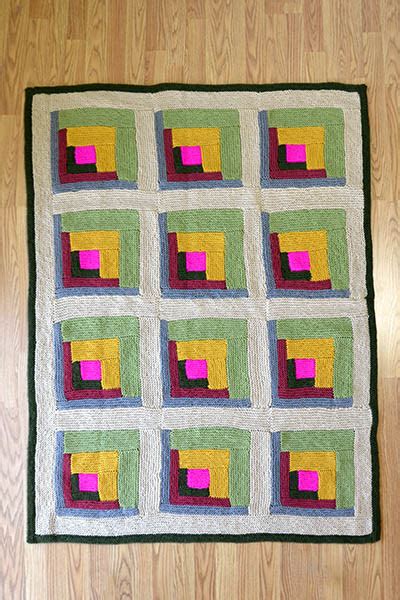 Maybe you would like to learn more about one of these? Grandmother's Log Cabin - Free Knitting Pattern ⋆ Knitting Bee