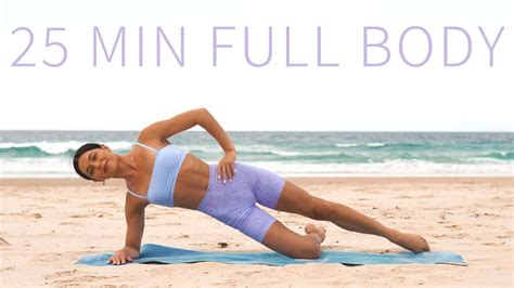 25 MIN FULL BODY WORKOUT Energising Mat Pilates Fitness Body Full
