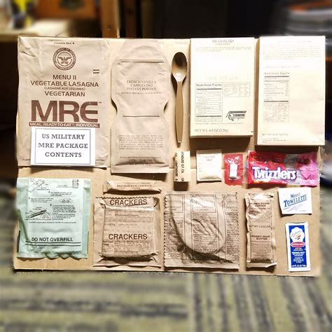 Usgi Mre Military Single Package Meals Ready To Eat