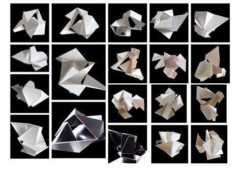 Folding Architecture On Behance Architecture Origami Tropical