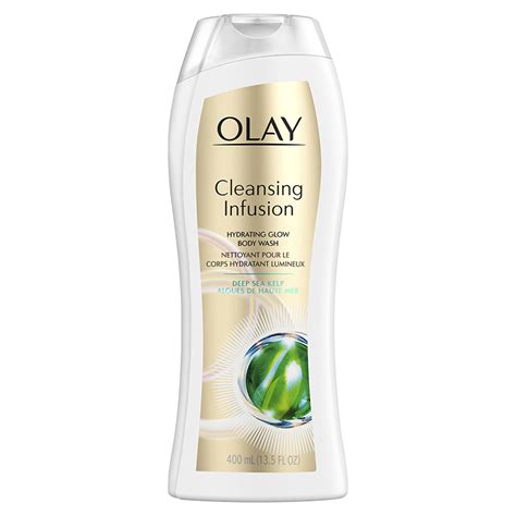 Olay Cleansing Infusion Hydrating Glow Body Wash Deep Sea Kelp