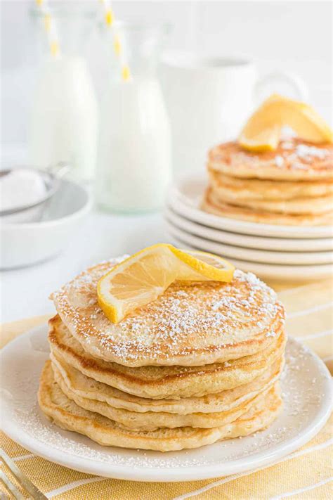 Lemon Pancakes Simple Perfection Pancake Recipes
