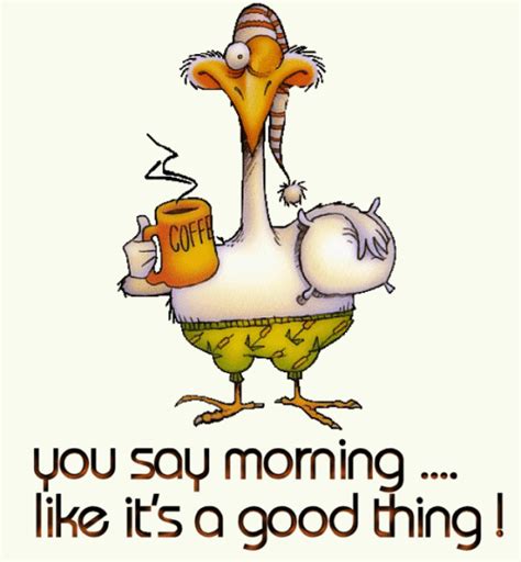 Funny Morning Greetings Good Morning Funny Cartoon Animated Graphics