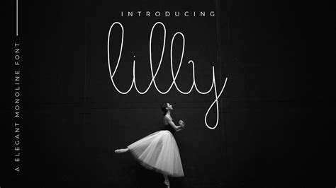 Lilly Free Font · Pinspiry