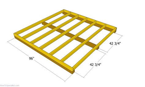 8x8 Lean To Shed Free Diy Plans Howtospecialist How To Build