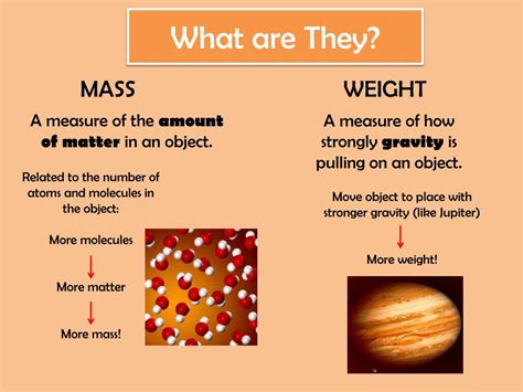 The Difference Between Mass Weight Ppt Download Mobile Legends
