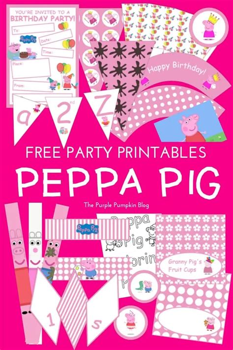 Peppa Pig Printables Printable World Holiday