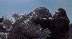 Q = build tab = leaderboard. gifsploitation: King Kong vs. Godzilla (1962) | Godzilla ...