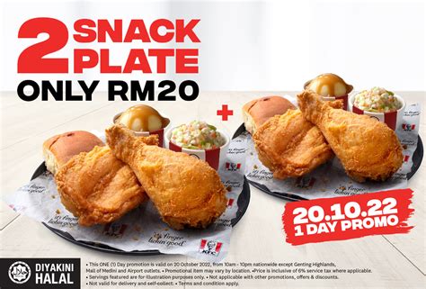 Calling All Kfc Fans The Rm20 For 2 Snack Plate Combo Promo Is Back Hype My