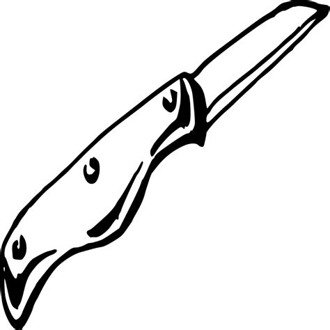Knife Clipart Black And White Free Download On Clipartmag