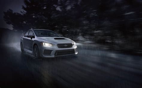 🔥 Download Subaru Wrx Sti In Night Rain Water On Road 4k Hd By Tinad16
