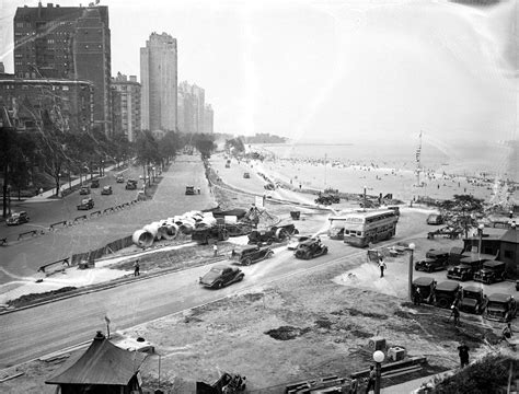 August 30 1937 Lake Shore Drive In Lincoln Park Opens Connecting