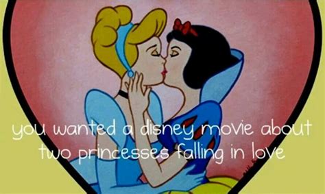 Princesses In Love Lesbian Comic Lgbtq Quotes Disney