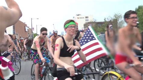 Watch Philly Naked Bike Ride 2014 On Video