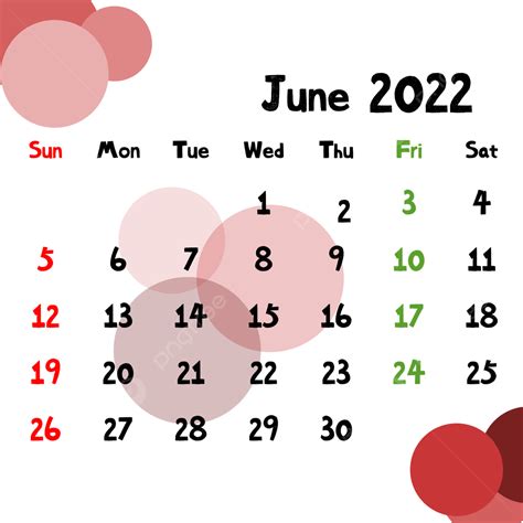 Gambar Kalender 2022 Juni Kalender Kalender 2022 Juni Png Dan Vektor