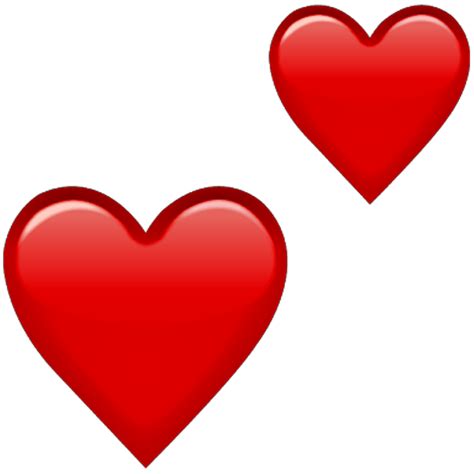 Coeur Transparent Emoji Heart Emoji Iphone Emojiip Pink Sticker Png