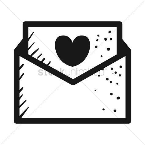Love Letter Vector Image 1892287 Stockunlimited