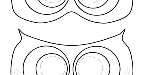 Printable Owl Mask Coolest Free Printables Dont Forget The Beak