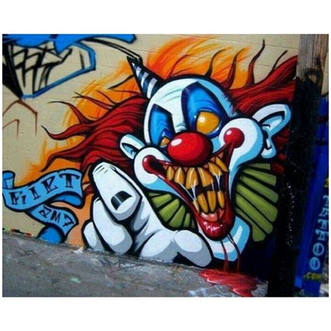 Graffiti I Remember When I Was Obsessed With Drawing Clowns Which