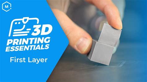 3d Printing Essentials How To Succeed With A Perfect First Layer For