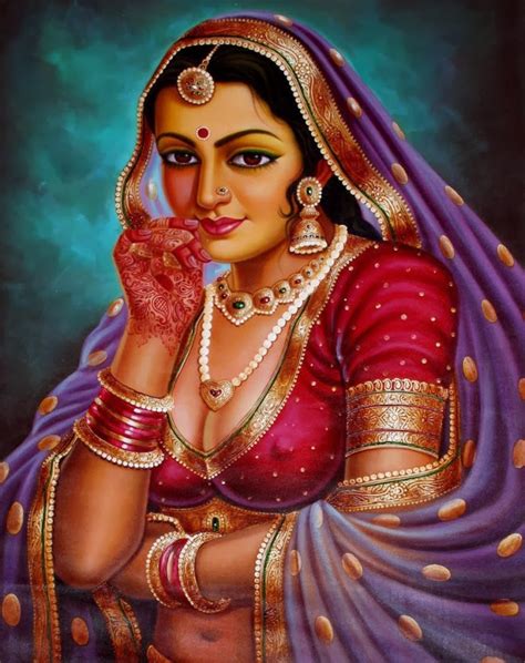Most Beautiful Indian Oil Paintings