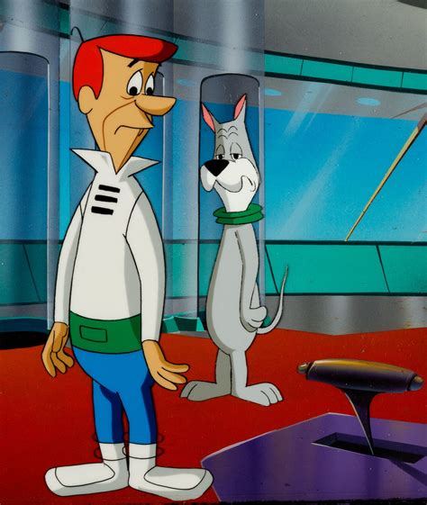 Jetsons The Movie George And Astro Production Cel Setup Flickr