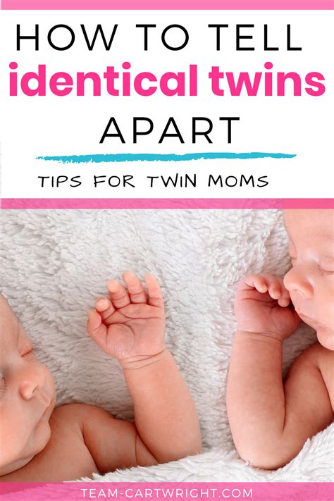 How To Tell Identical Twins Apart Artofit