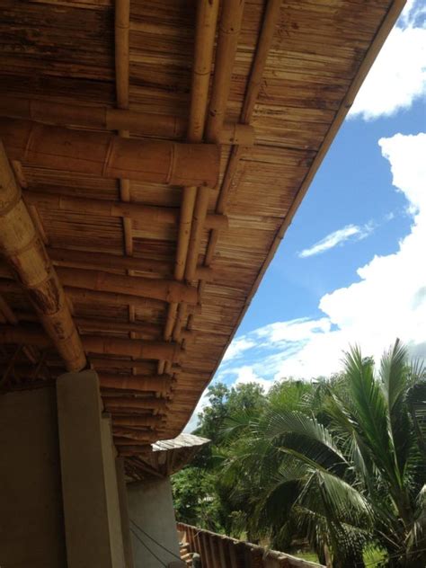 Bamboo Roof15 Bamboo Earth Architecture Chiangmai Life Construction