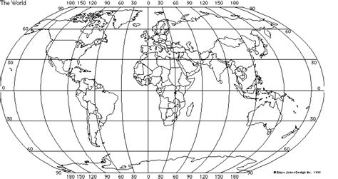 Gudu Ngiseng Blog World Map Unlabeled