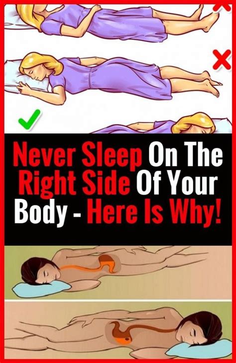 do not sleep on your body s right side here s why in 2020 never sleep best sleep positions