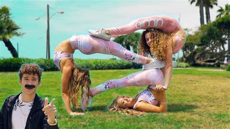 Yoga Poses Extreme Yoga Challenge With The Rybka Twins About Yoga
